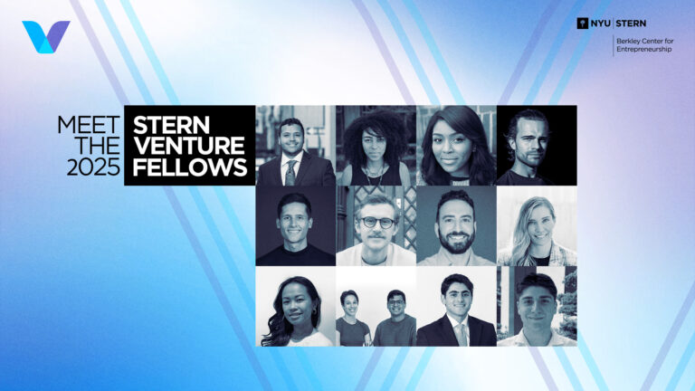 ANNOUNCEMENT: Meet the 2025 Stern Venture Fellows